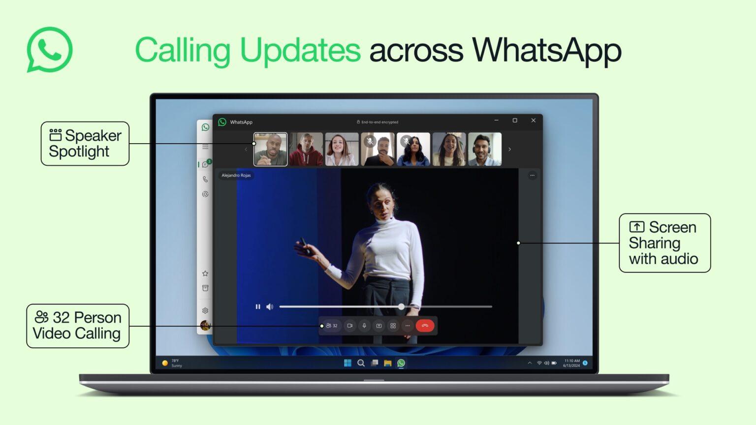 Видеозвонки WhatsApp получают три очень полезных функции 3 whatsapp video call three new features 1536x864 1