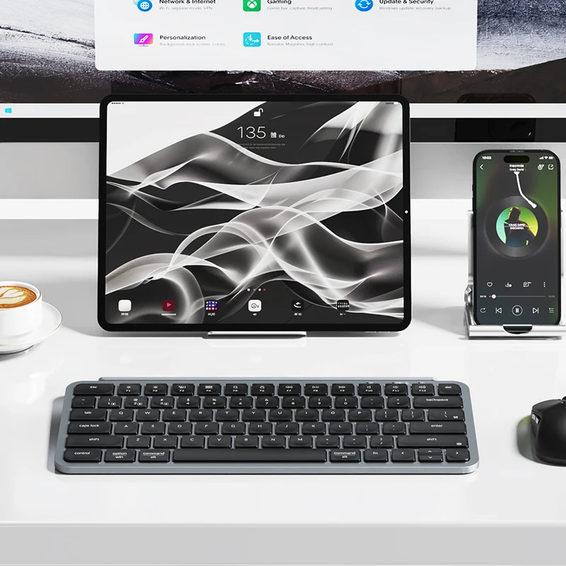 Keychron выпустил ультратонкую клавиатуру B1 Pro с 1200-часовой батареей и поддержкой Mac в Китае 7 keychron b1 pro 1