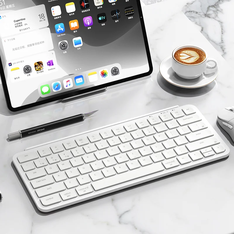 Keychron выпустил ультратонкую клавиатуру B1 Pro с 1200-часовой батареей и поддержкой Mac в Китае 6 keychron b1 pro 2