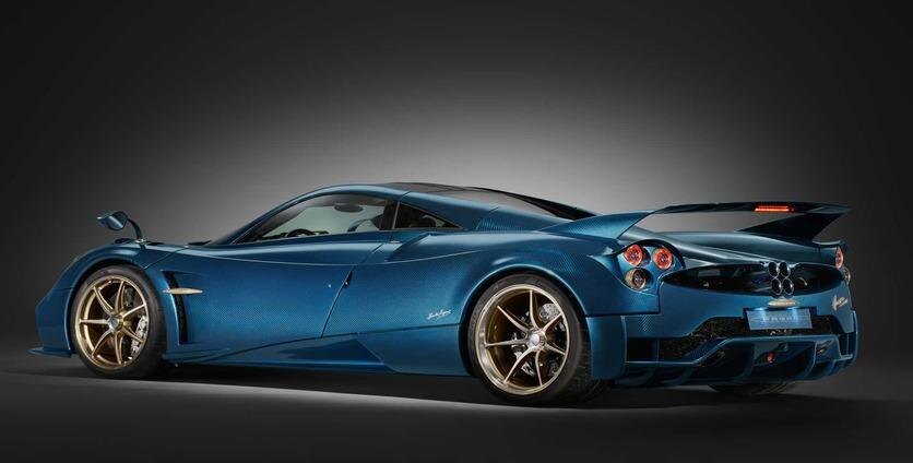 Премиальный гиперкар Pagani Huayra Epitome бронзовые диски