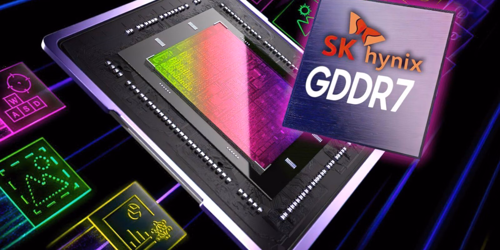 SK Hynix представила новую высокоскоростную память GDDR7 для видеокарт 2 sk hynix gddr7 memory modules main 1920x1218 1