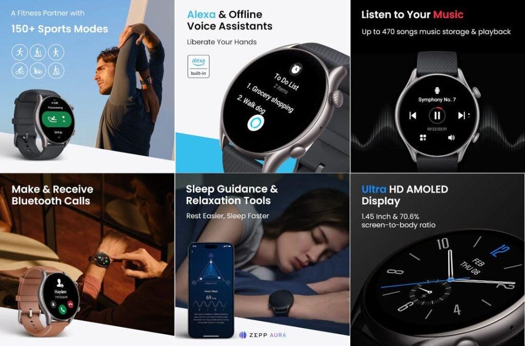 amazfit gtr 4 new version 1482