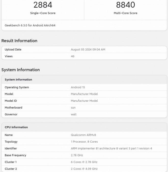 Snapdragon 8 Gen 4
