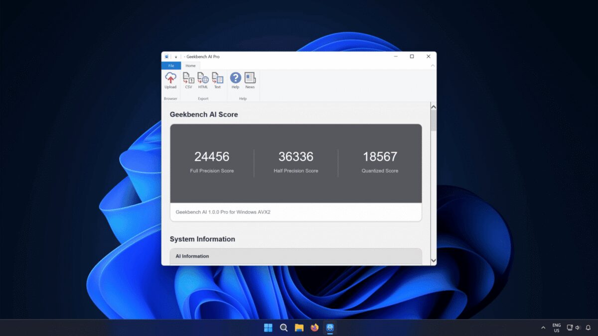 windows ai result screenshot 1