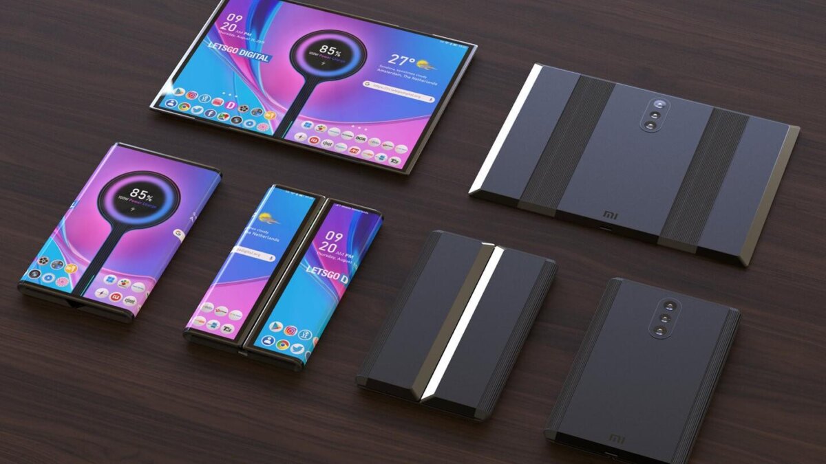 Xiaomi готовит к выпуску трёхсекционный складной смартфон 4 xiaomi foldable phone