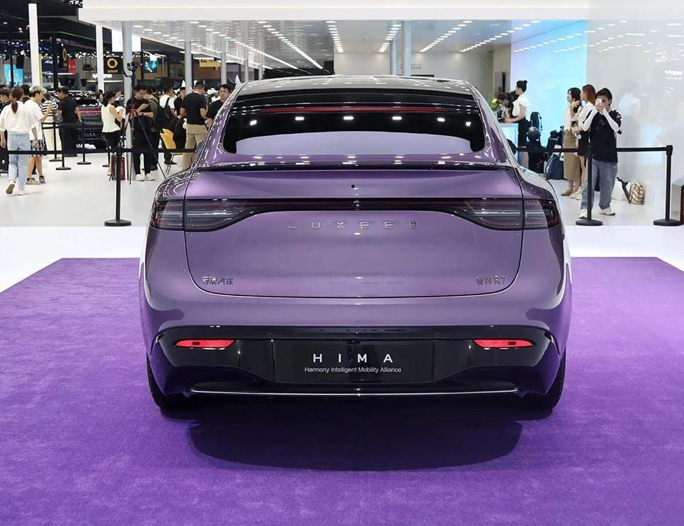 Huawei и Chery представили электромобиль Luxeed R7 9 4 1