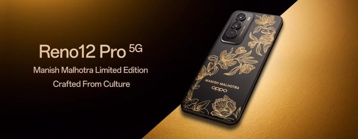 Представлен Oppo Reno12 Pro Manish Malhotra Limited Edition 3 Oppo Reno12 Pro