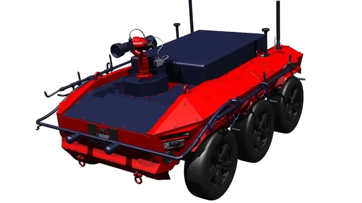 hyundai fire robot