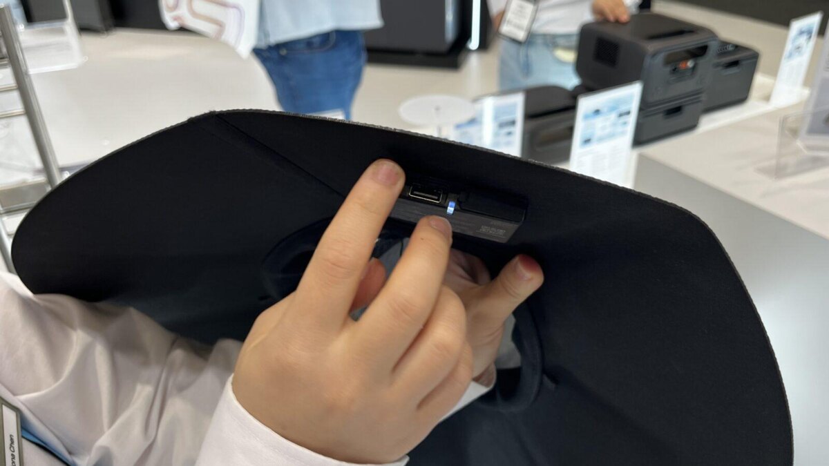 IFA 2024. EcoFlow представила шляпу с солнечными панелями 10 img 3724