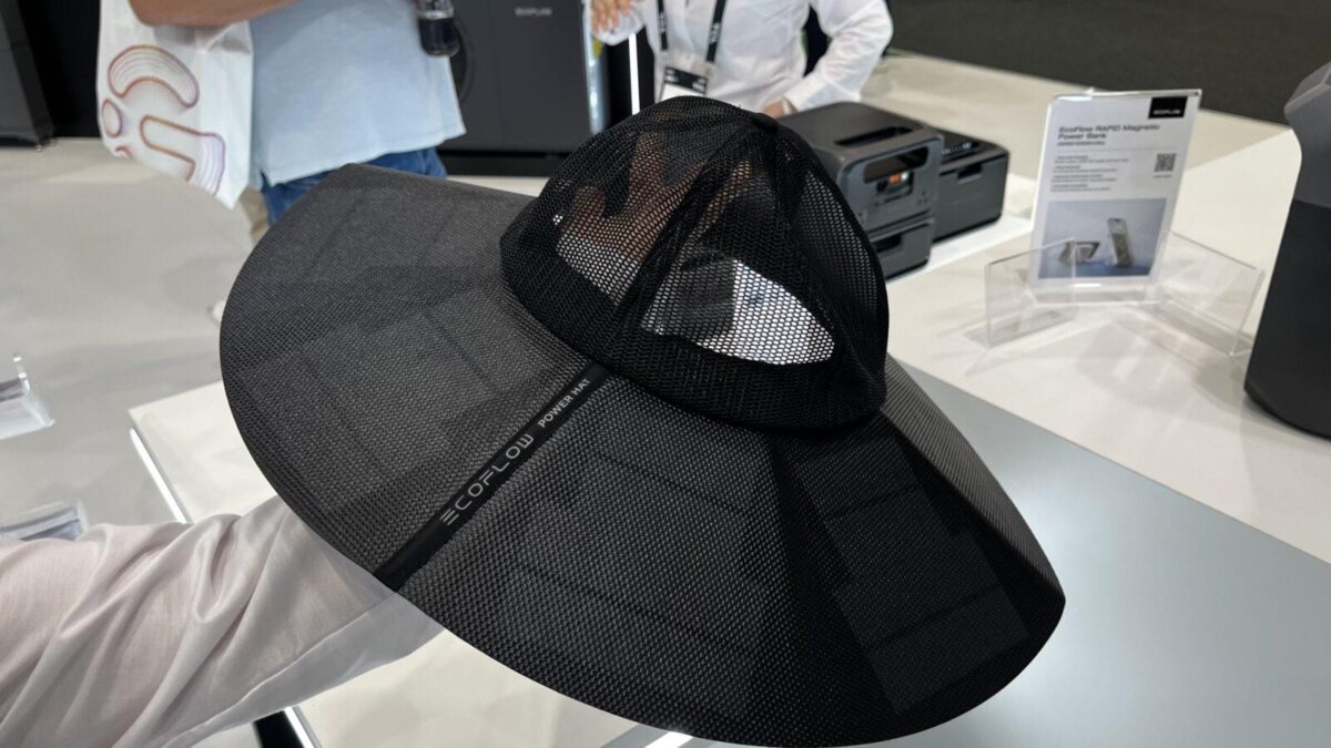 IFA 2024. EcoFlow представила шляпу с солнечными панелями 6 img 3730