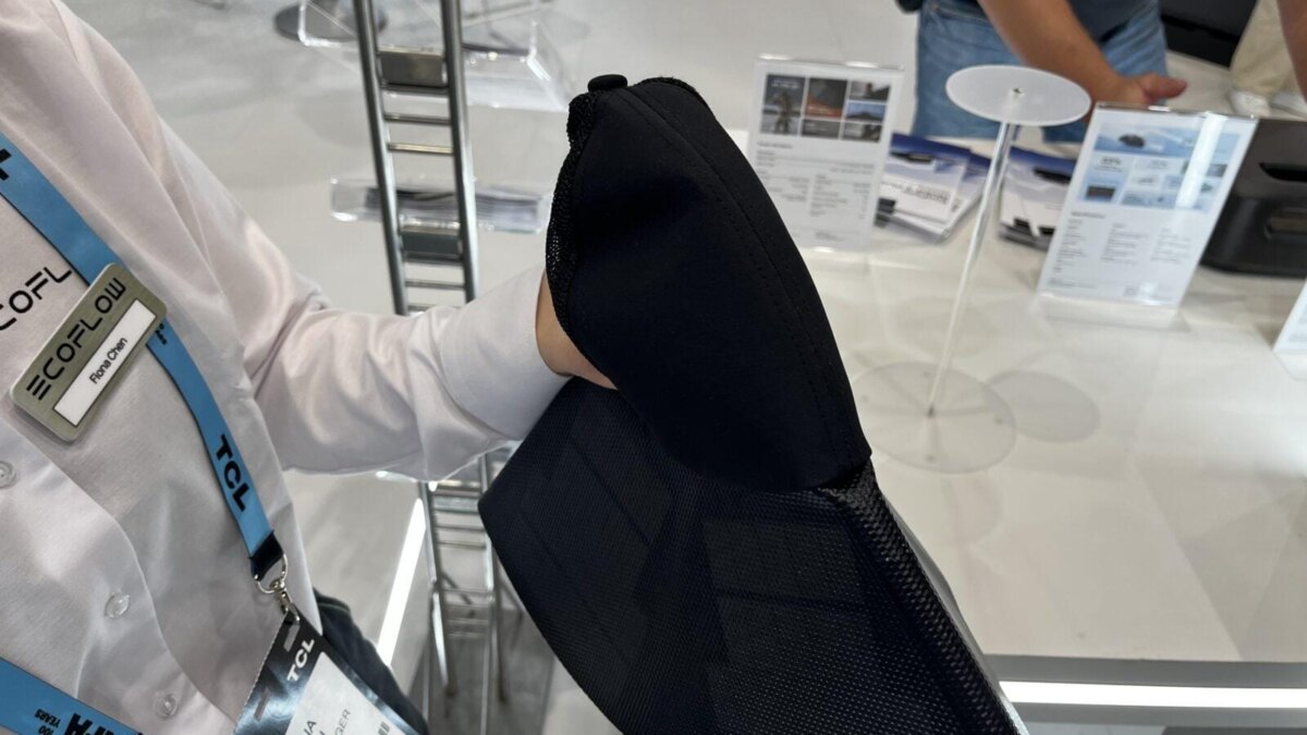 IFA 2024. EcoFlow представила шляпу с солнечными панелями 8 img 3735