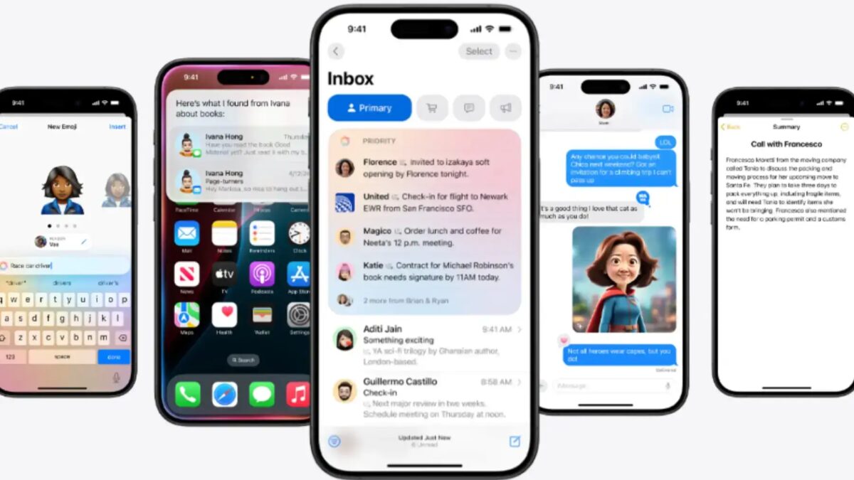 ios 18 apple intelligence features