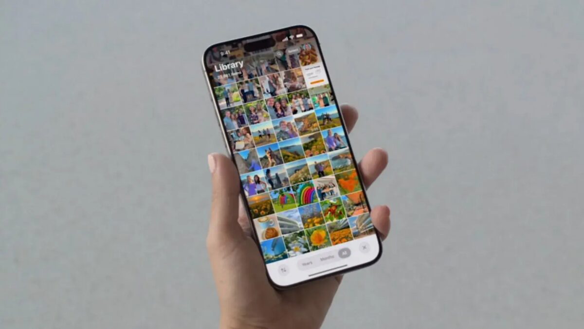 ios 18 photos grid