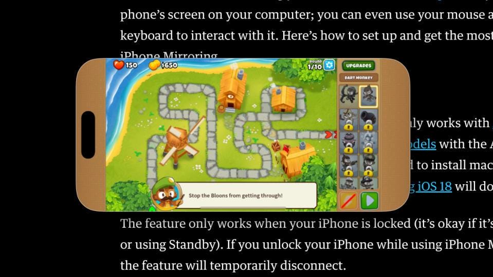 Как вывести экран iPhone на macOS Sequoia 8 5088f7b0 7aa9 11ef b6d6 1f5efb0ae93f