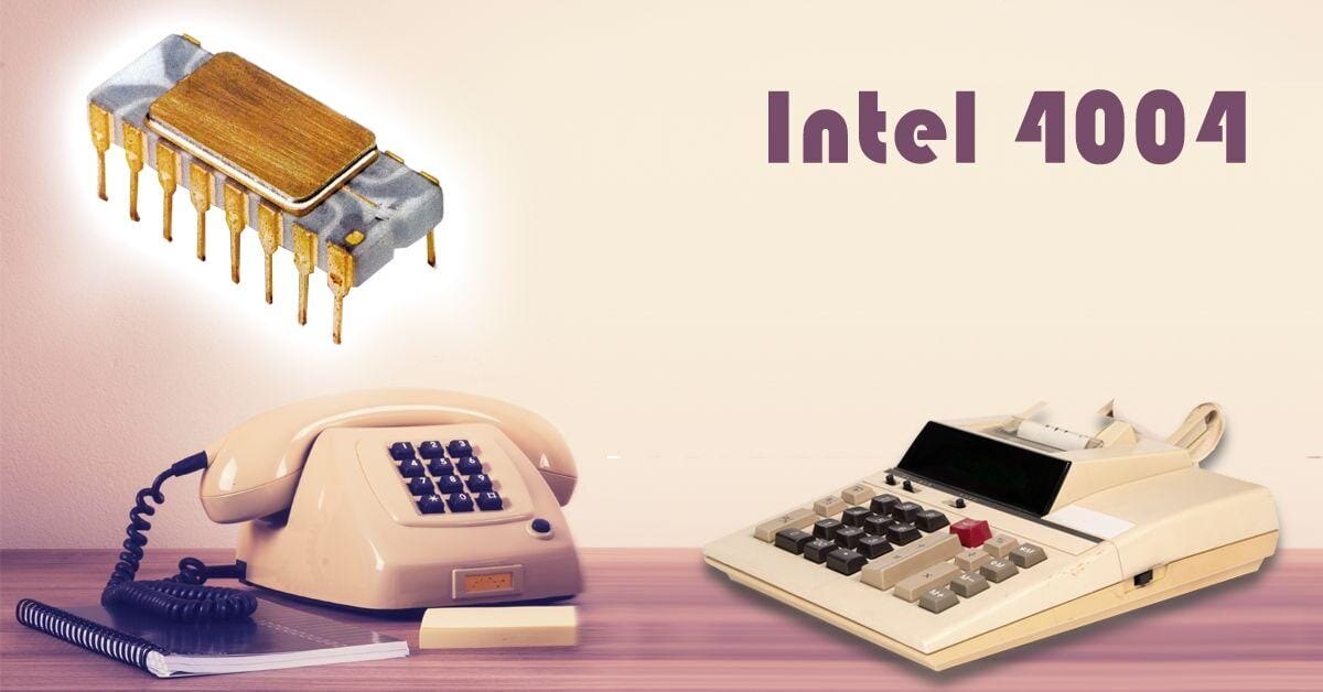 70s semiconductors intel 4004 email