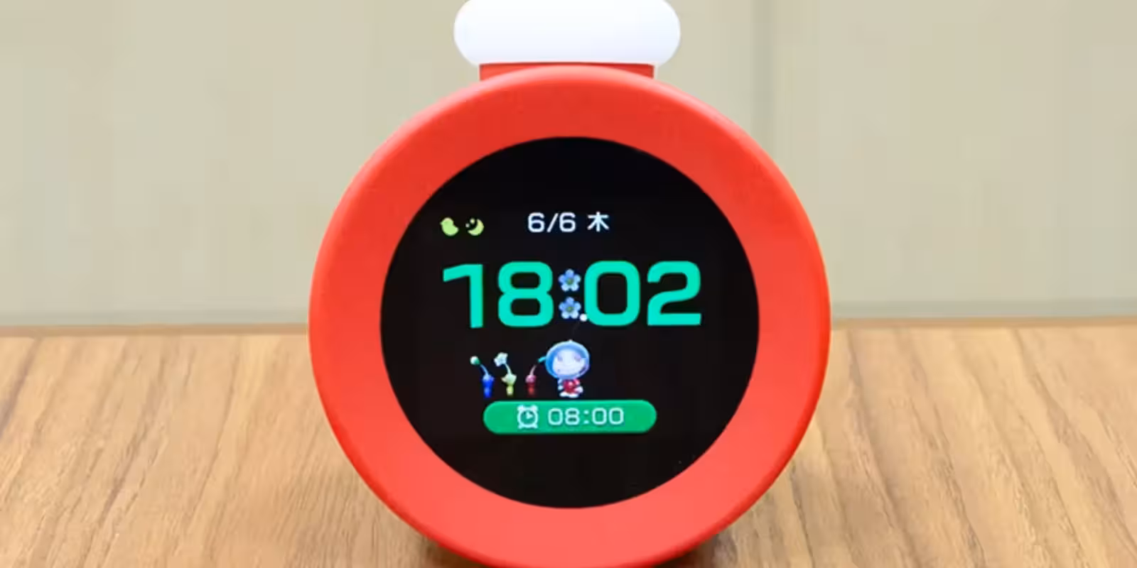 Интерактивный будильник Nintendo Alarmo с цифровым дисплеем