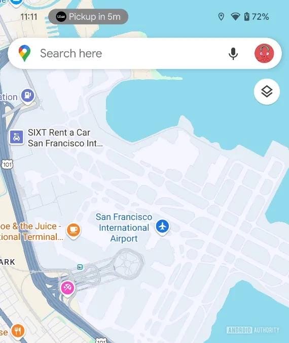 Android 16 может получить уведомления в стиле Dynamic Island как у Apple 7 android 16 rich ongoing notifications mockup uber