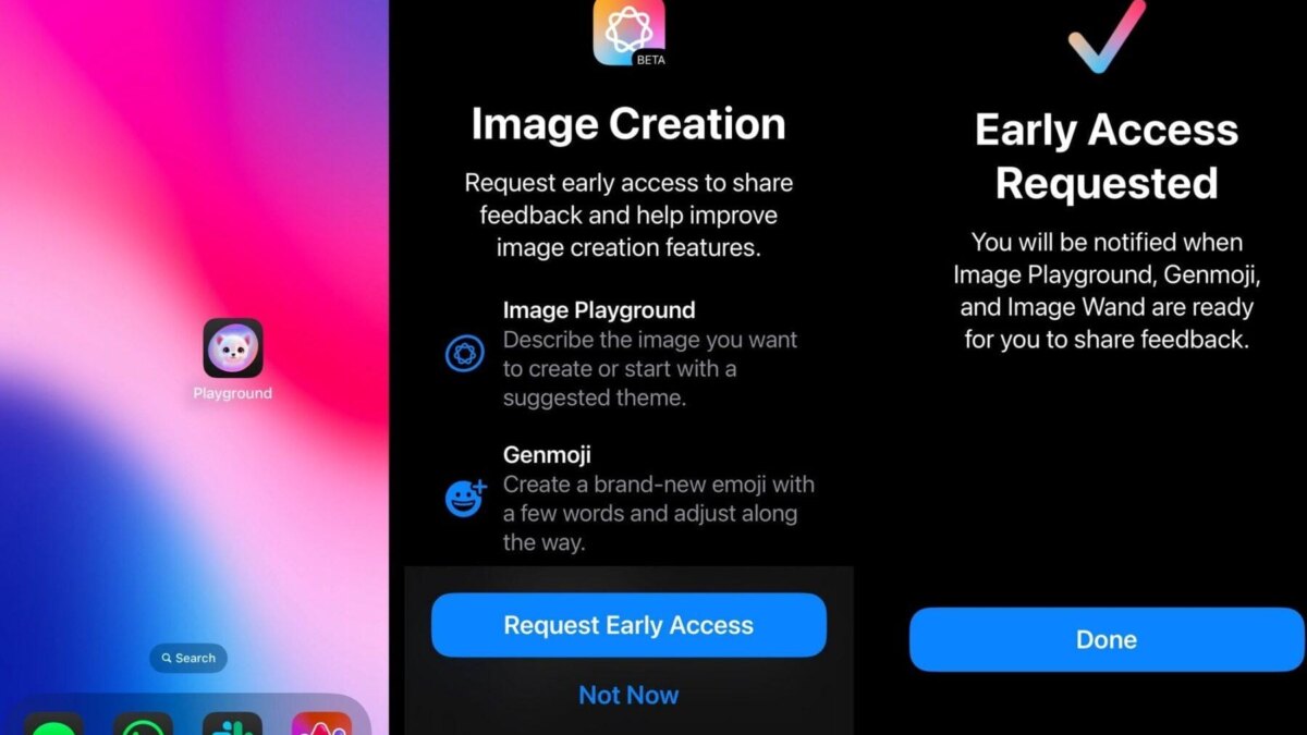 apple intelligence image playground waitlist.webp