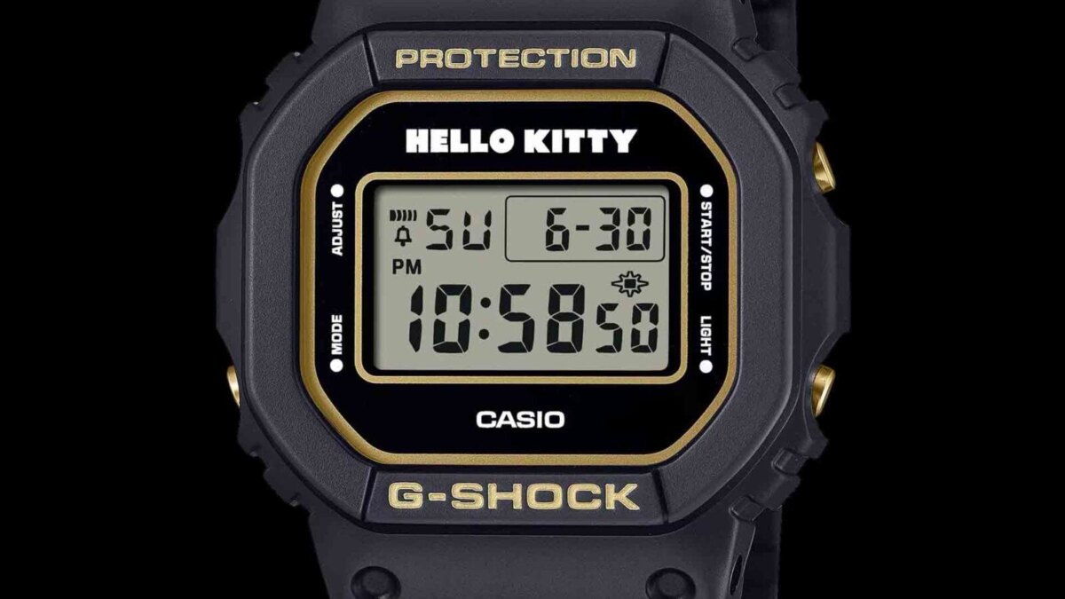 Casio Hello Kitty G-Shock DW-5600KT24-1JR