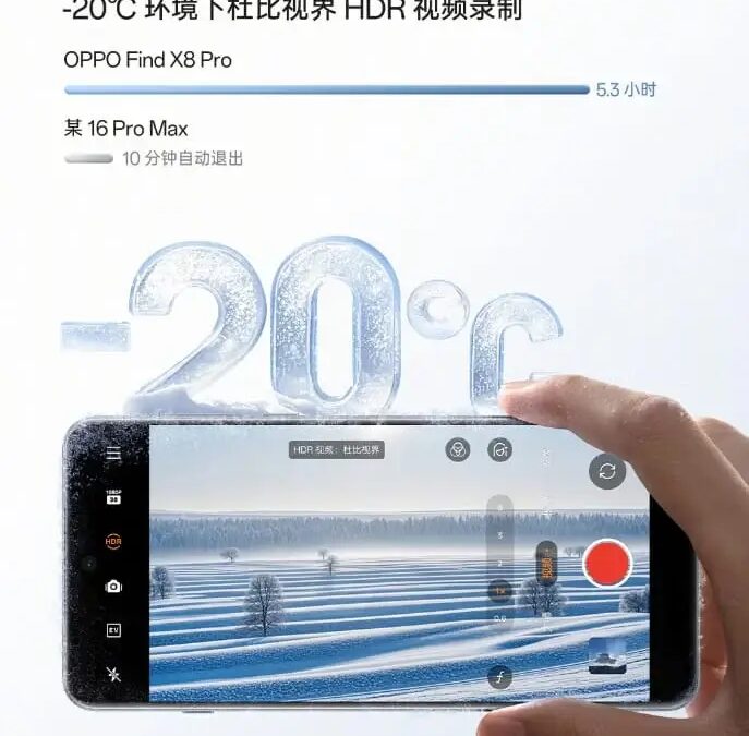 find x8 pro battery life