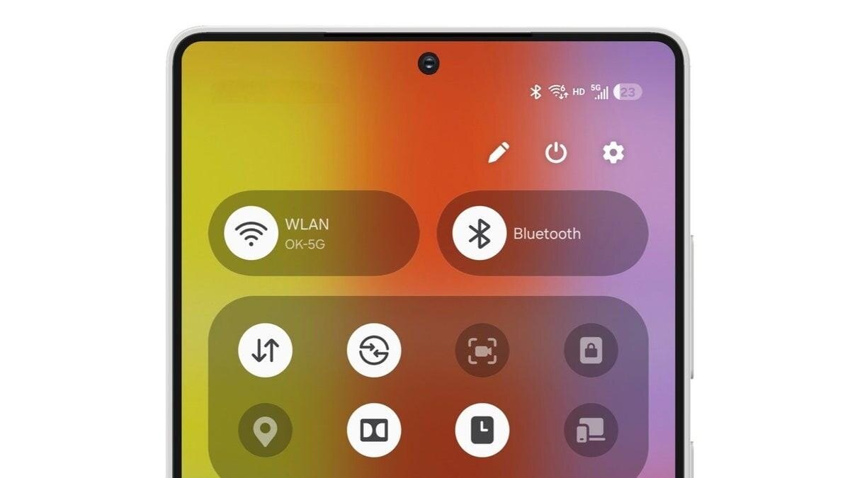 galaxy s25 ultra interface mockup reveals the new one ui 7 control center.webp