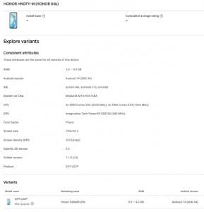 Honor X5b появился в Google Play Console перед официальным запуском 4 gsmarena 002 6