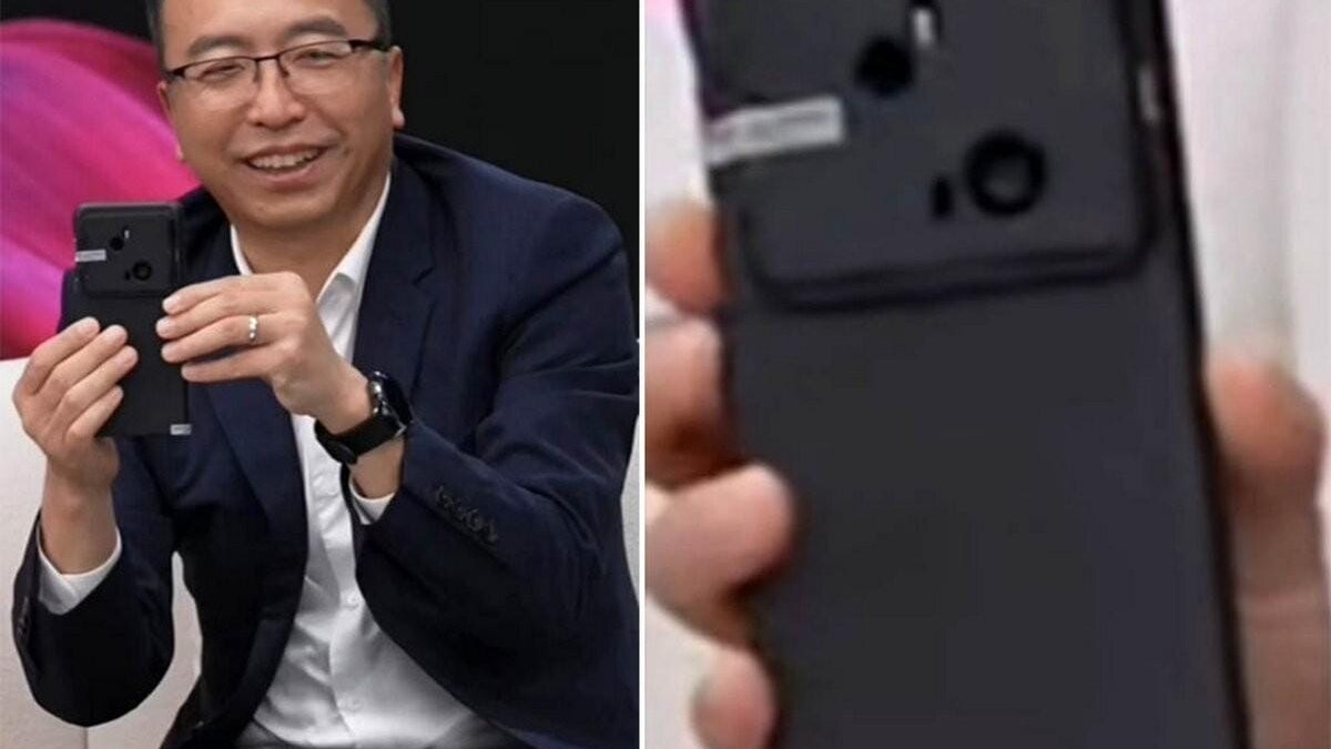 Генеральный директор Honor демонстрирует предстоящий Magic7 Pro 5 gsmarena 003 6