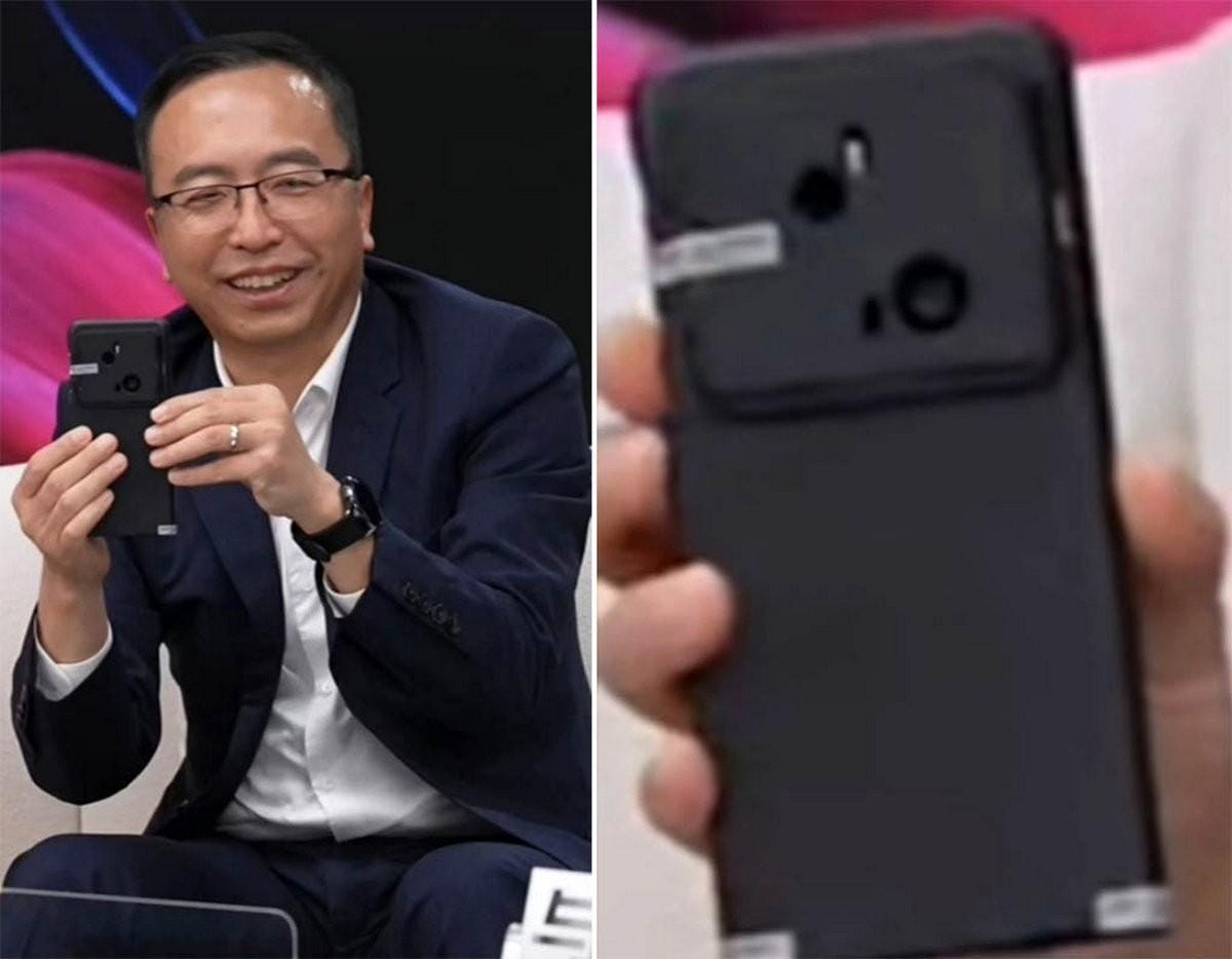 Генеральный директор Honor демонстрирует предстоящий Magic7 Pro 5 gsmarena 003 6