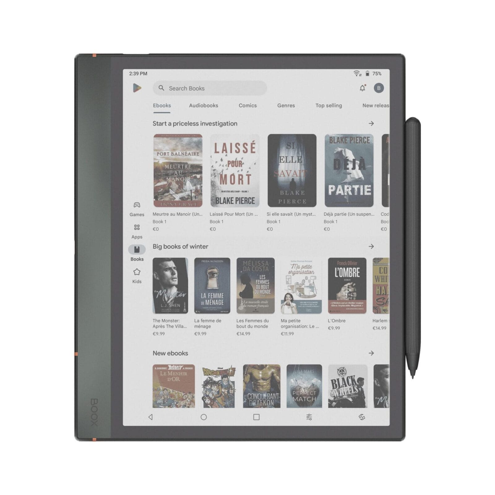 ONYX BOOX Note Air 4 C: большой ридер с цветным E-Ink и высокой производительностью 10 onyx boox note air 4