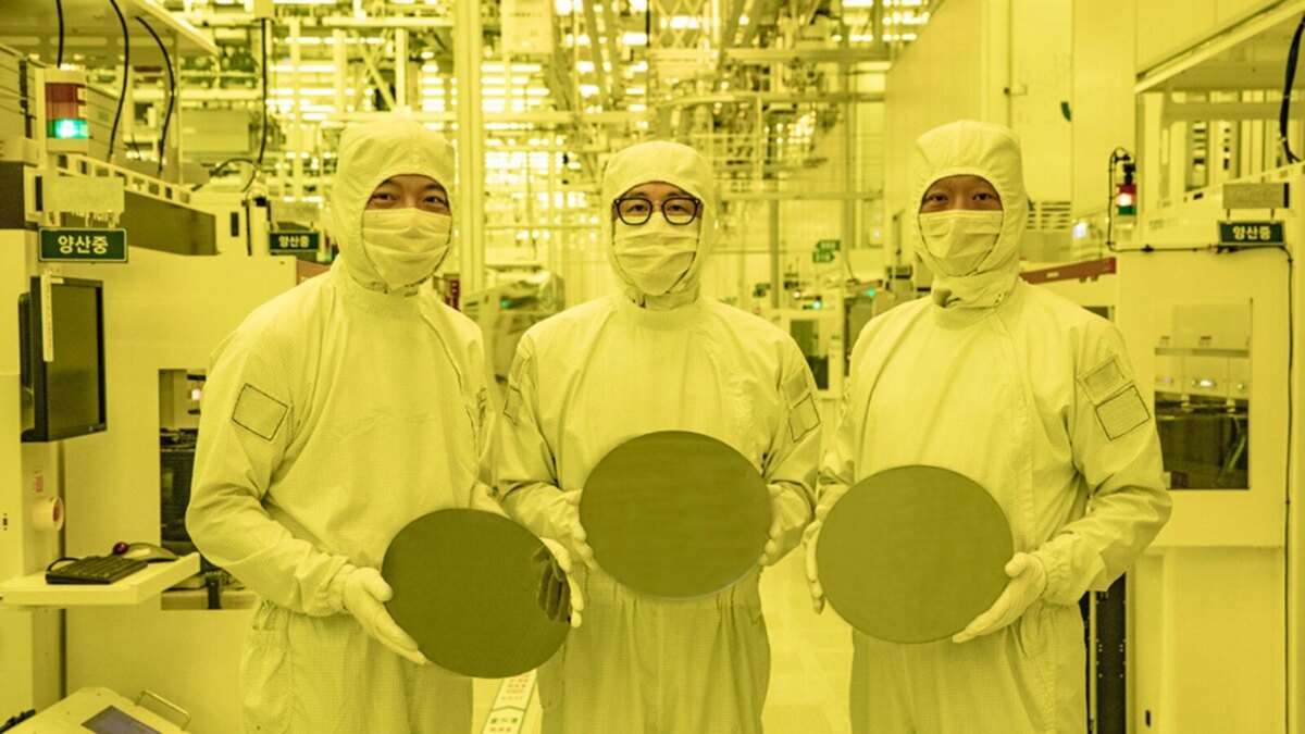 samsung foundry 3nm semiconductor chip wafer michael jeong ja hum ku sang bom kang