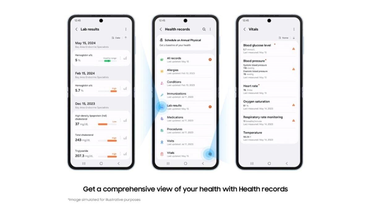 Новые функции в Samsung Health для удобства пользователей 7 samsung health records export 1200x675 1
