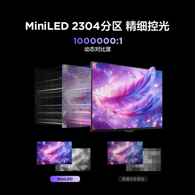 TCL представила игровой монитор Thunderbird U9 с 4K-разрешением и Mini LED-подсветкой 7 tcl thunderbird u9 monitor 1