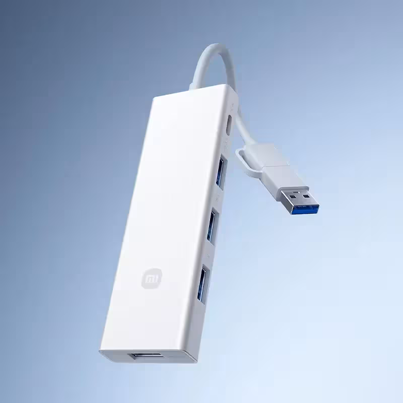 Xiaomi выпустила USB-разветвитель 4-в-1 с двумя разъемами USB-C и USB-A, скоростью 5 Гбит/с и другими возможностями 3 Xiaomi