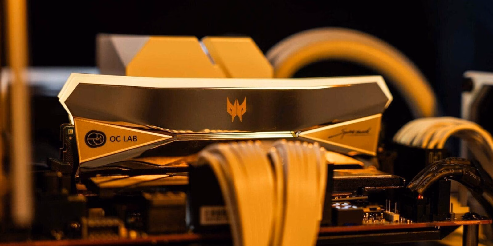 Acer представила уникальный модуль памяти Hera DDR5 Special Edition, покрытый 24-каратным золотом 3 Acer
