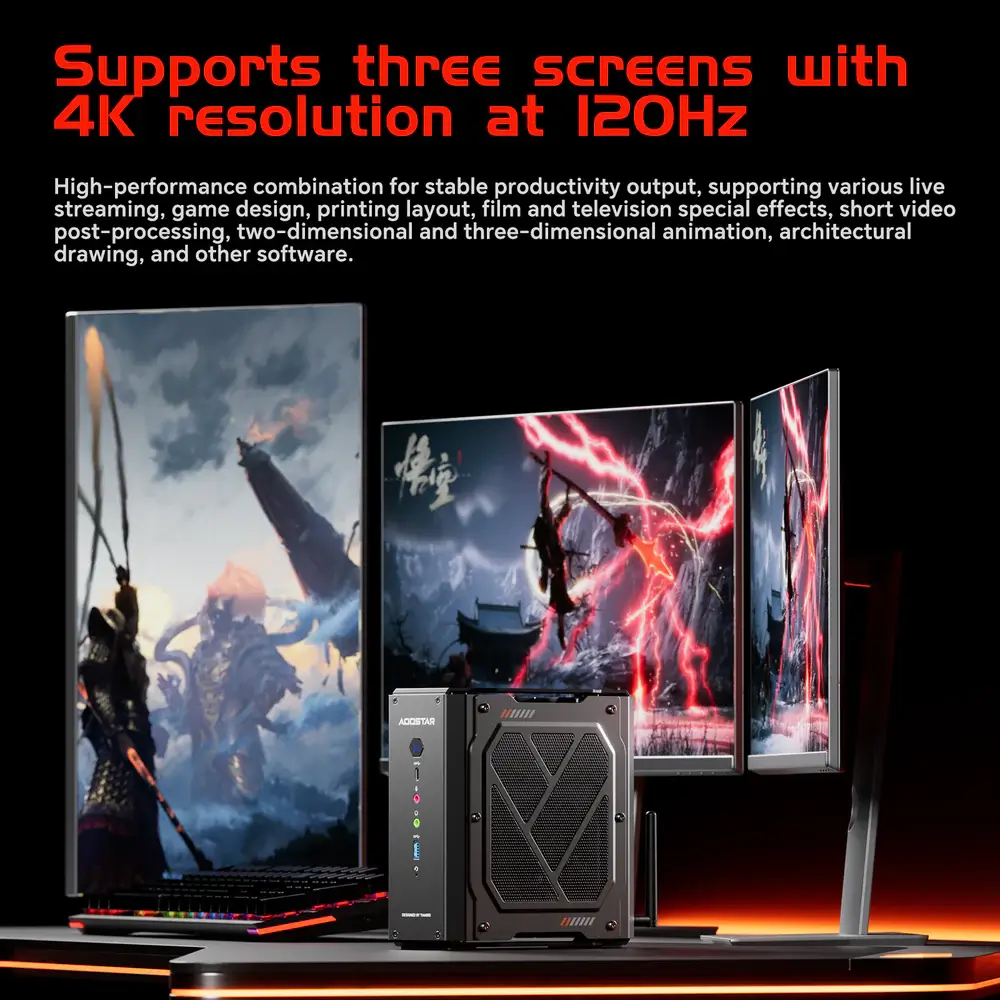 Aoostar представляет мини-ПК Godx с AMD Ryzen 9 6900HX и Radeon RX 6600 LE 3 Aoostar