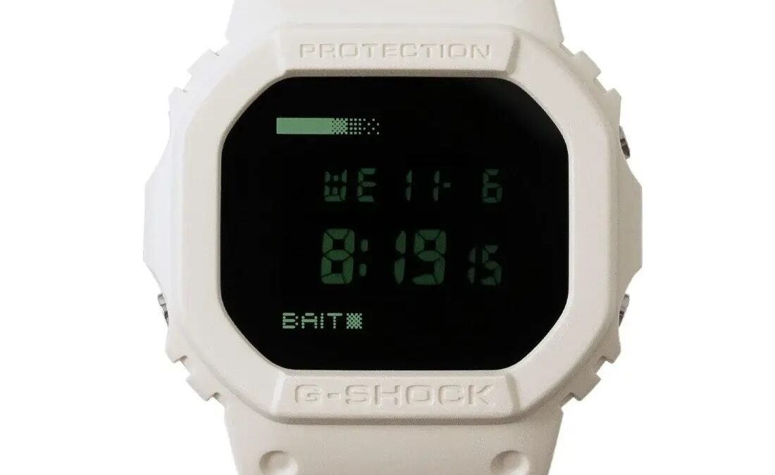 Представлены новые часы Casio G-Shock, вдохновленные эстетикой Apple 80-х 5 Casio