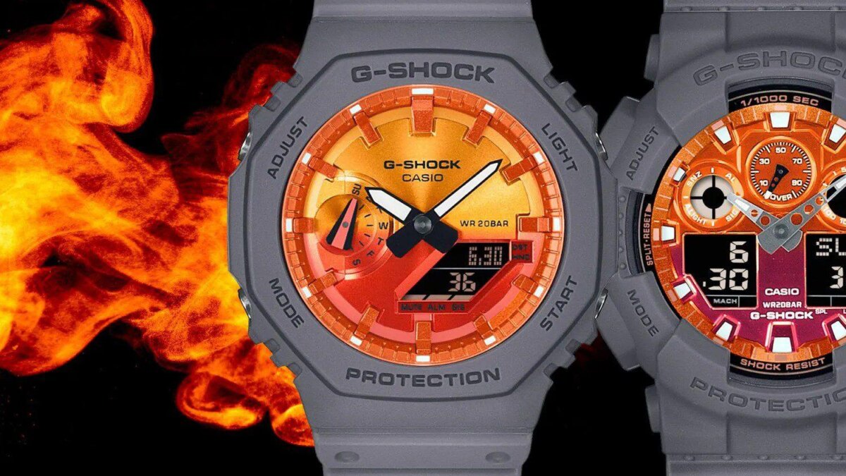 Casio G-SHOCK Flame Inside