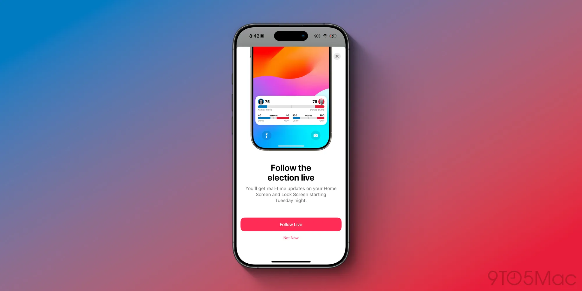 Apple Live Activities — одна из нужных функций iOS, которая становится всё лучше 9 election live activity.jpg