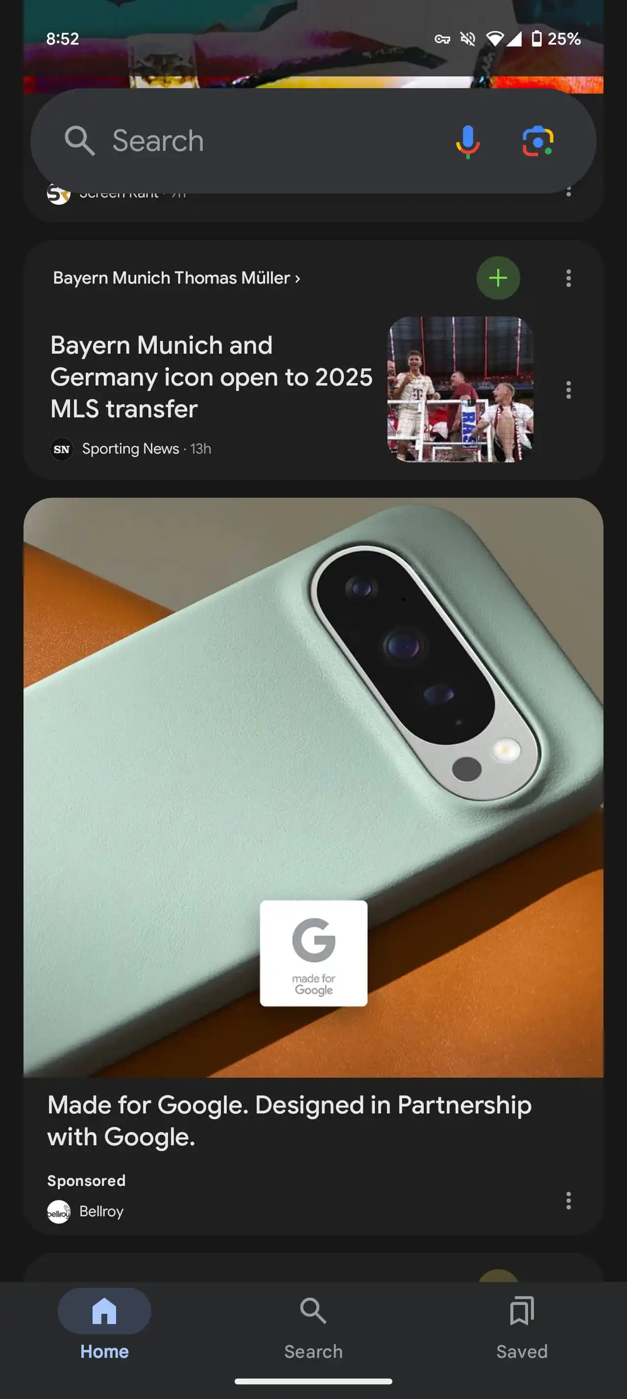 Google Discover тестирует новый дизайн карточек в стиле Material 3 13 google discover material 3 redesign 2.jpg