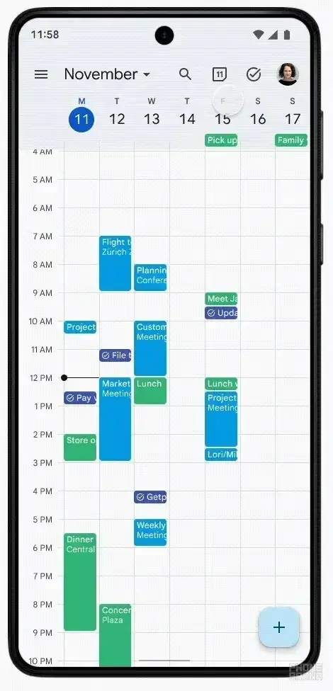 В Google Calendar теперь можно просматривать список задач 5 Google Calendar
