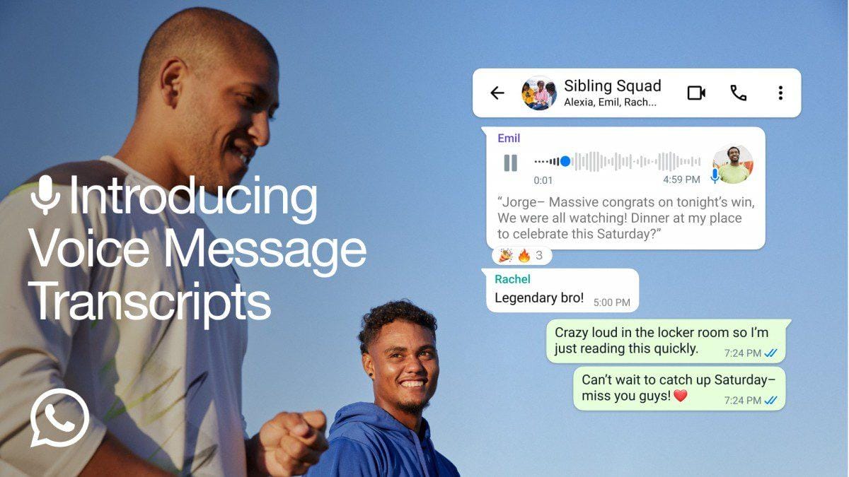 WhatsApp представила функцию расшифровки голосовых сообщений 3 WhatsApp