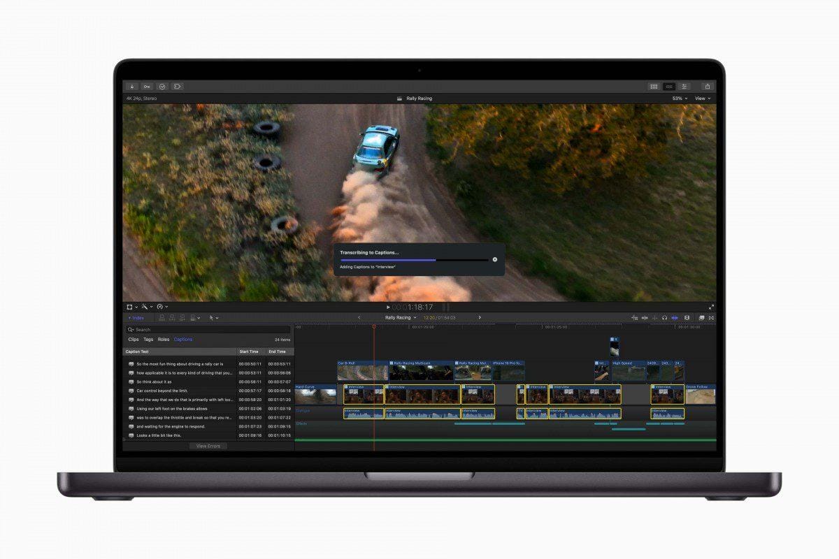 Apple анонсирует Final Cut Pro 11 с функциями ИИ и пространственным видеоредактированием 9 Apple Final Cut Pro 11