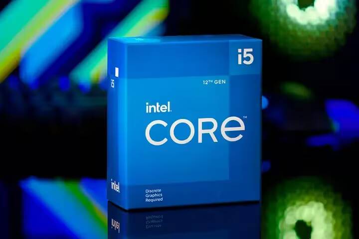 Коробка процессора Intel Core i5 с 12-м поколением
