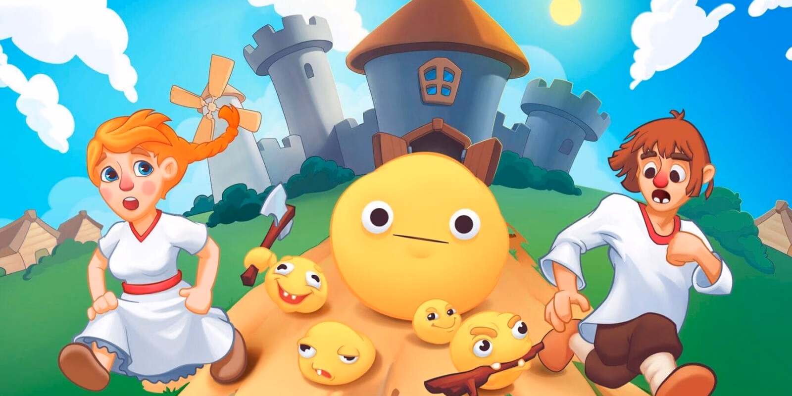 Студенты выпустили игру про колобка — Breadborn 3 key art clear