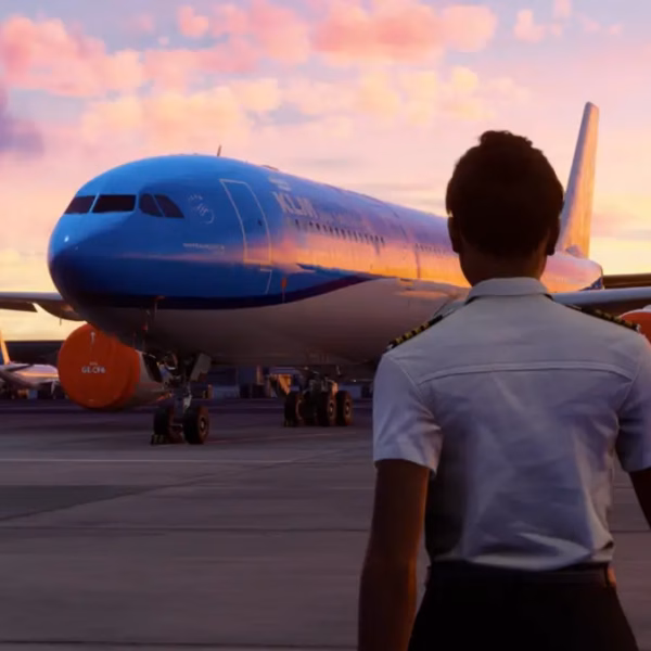 microsoft flight sim 2024 pilot approaching large blue commercial plane.jpg