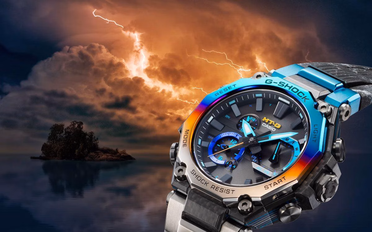 Выпущена лимитированная серия часов Casio G-SHOCK Carbon-Metal с эстетикой «Storm Chaser» 5 Casio