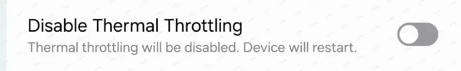 Samsung может снова ввести ручные настройки теплорегулирования в One UI 7 4 Samsung