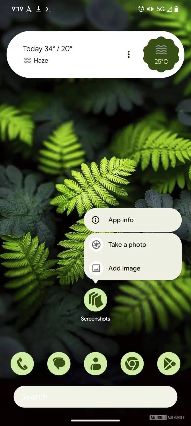 Приложение Pixel Screenshots может получить полезные новые функции 2 Экран смартфона Pixel с меню опций для скриншотов