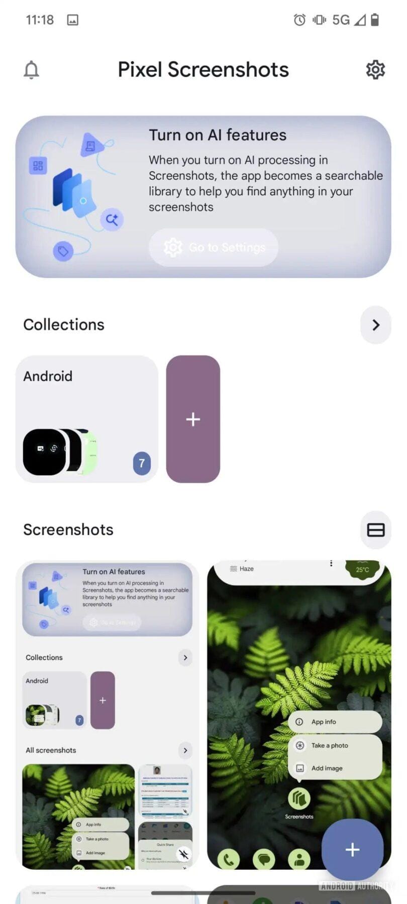 Приложение Pixel Screenshots может получить полезные новые функции 4 pixel screenshots new home page ui.webp