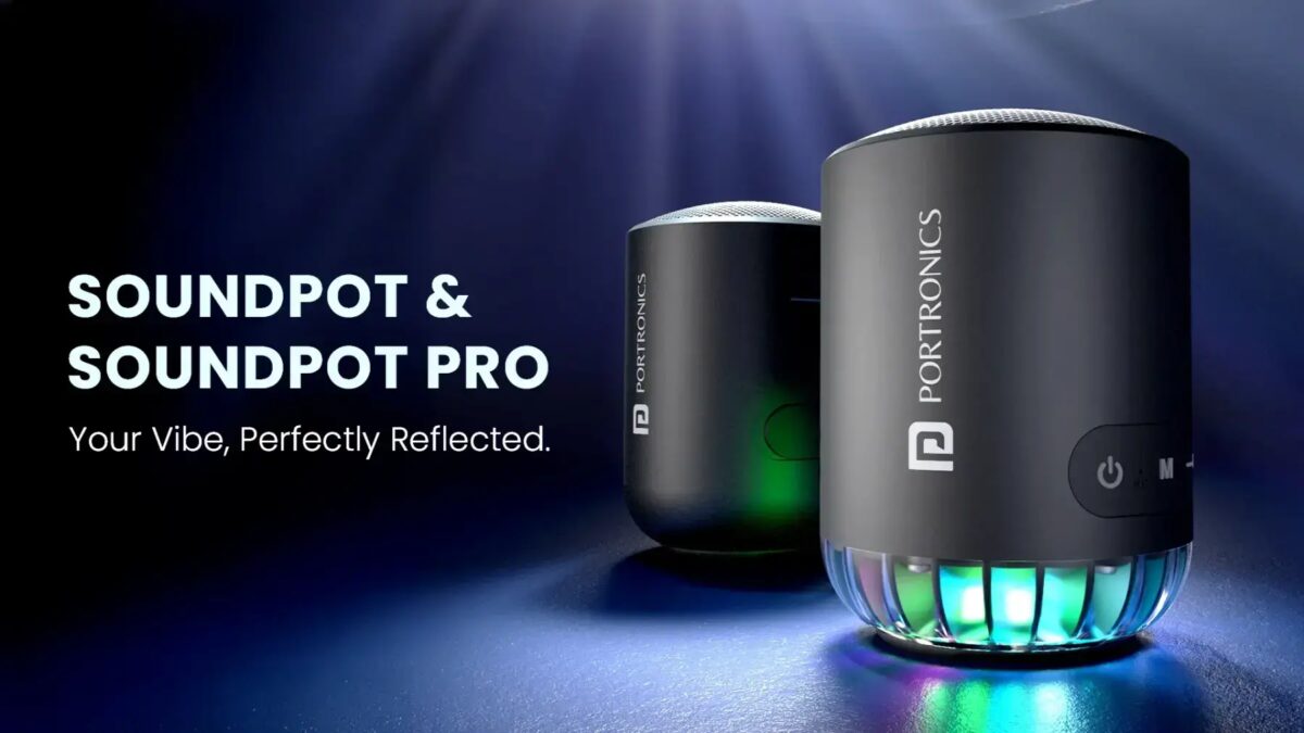Portronics представила компактные Bluetooth-колонки SoundPot и SoundPot Pro 4 Portronics